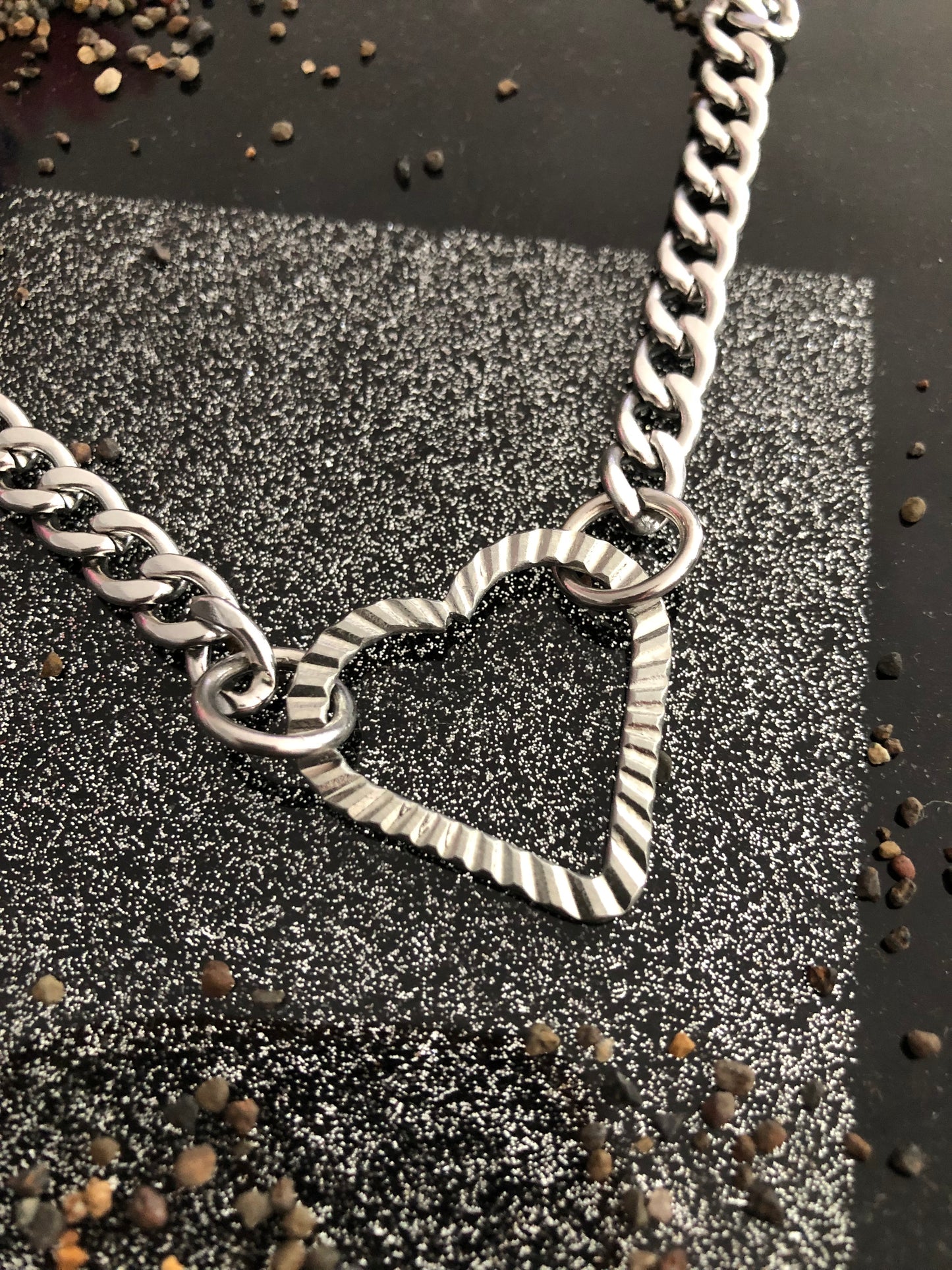 The Silver Heart Necklace 